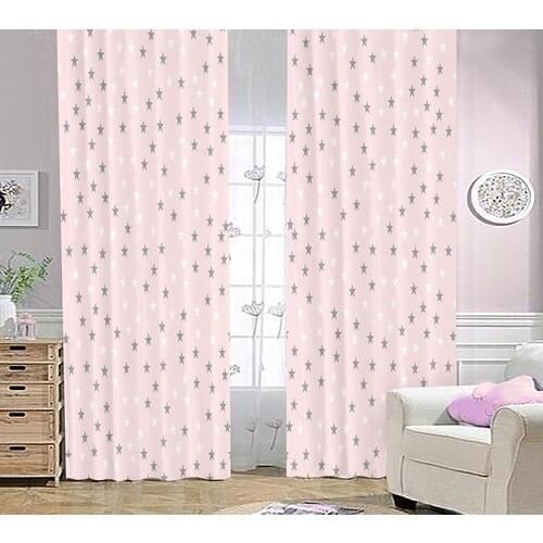 Bebişim Carpet Star BH2372 Children 'S Room Backdrop Curtain 140x200 cm