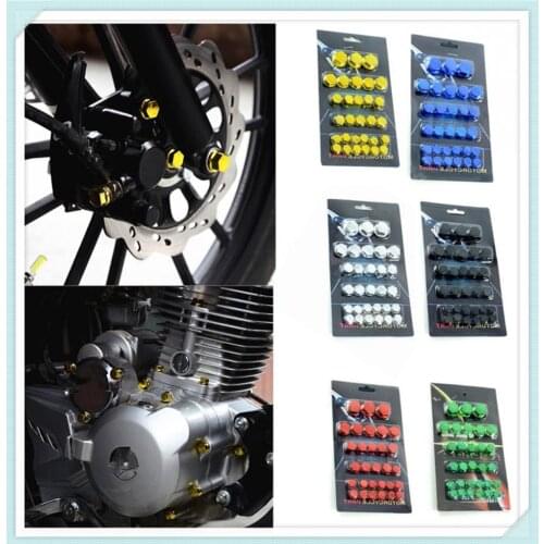 Motorcycle Nut Bolt Cap Cover Decor Bike Ornamental plastic for Ducati 1100 S EVO SP 796 StRada HYPERMOTARD 821 SP 939 SP