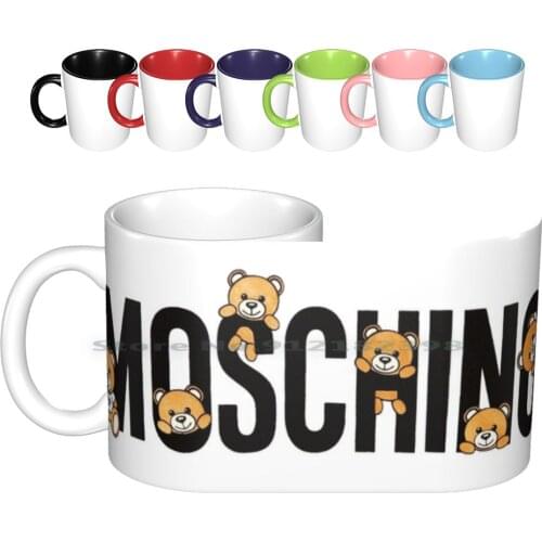 Cute Teddy Bear Ceramic Mugs Coffee Cups Milk Tea Mug Cute Teddy Bear Cute Teddy Bear Fashion Trend Trending Top Selling Top