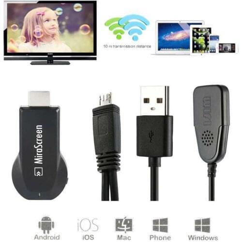 MiraScreen TV Stick HD 1080P HDMI-compatible Anycast Miracast DLNA Airplay WiFi Display Receiver Dongle For Andriod iOS Windows