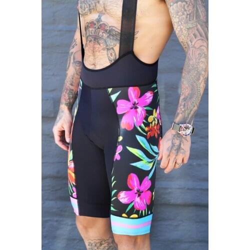 Men cycling pants love the pain bib shorts Outdoor cycling shorts gel cushion European running cycling shorts