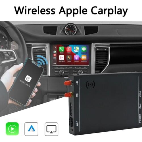 Upgrade Decoder Box MuItimedia CarPlay Interface for Porsche Cayenne Panamera Macan 2017-2018 with PCM4.0 4.1 System