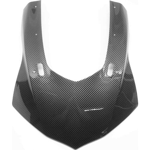 Carbon Fiber Pattern Front Nose Headlight Cover Fairing for YAMAHA 2015-2019 YZF R1/M/S
