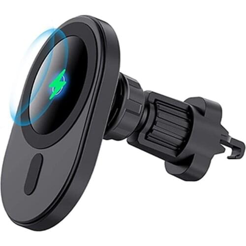 Hot Magnetic Wireless Car Charger,-Safe Wireless Car Charger [Magnetic Attachment and Alignment],for iPhone 12