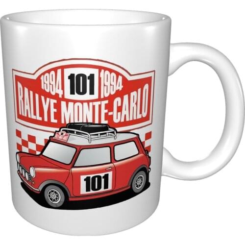 Rallye Monte Carlo Classic Mini Rally Cooper Car Driver Top Racing Funny Mug Coffee Cup Coffee Mug Drinkware