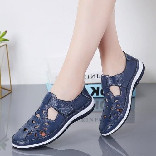 Women Sandals Casual Shoes Ladies Soft Beach Sandals Walking Flat Shoes Outdoor Comfort Female Fashion Sneakers Breathable Shoes