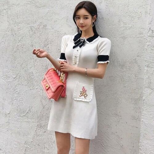 SHTONGHUA Short Sleeve Dresses