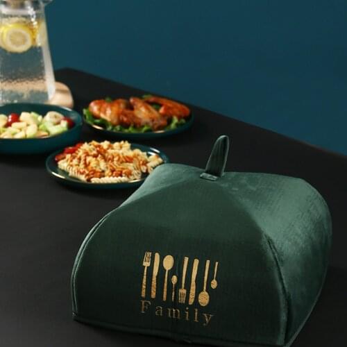 Foldable Heat Preservation Dust-proof Dining Table Food Cover Tent Kitchen Tool