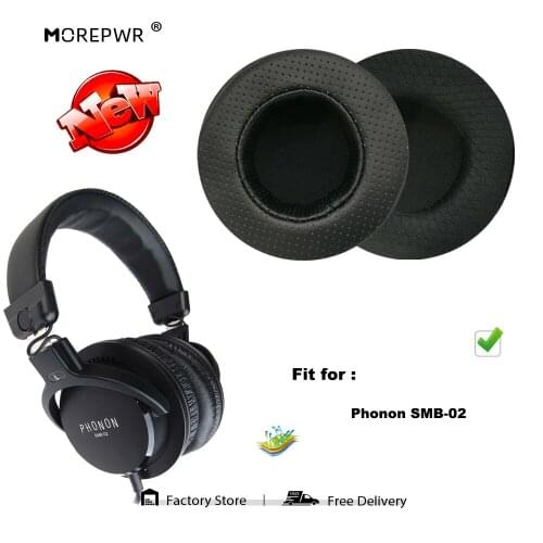 Replacement Ear Pads for Phonon SMB-02 SMB02 SMB 02 Headset Parts Leather Cushion Velvet Earmuff Earphone Sleeve Cover