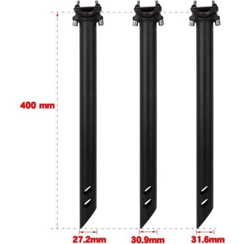 Rod Road Bike Saddle Seat Tube Bike 27.2mm Cushion Rod Aluminum Alloy Mountain Bike Seatpost Alloy Seatpost