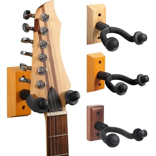 1Pc Anti-slip Wall-mounted Guitar Hook Hanger Bass Display Stand Ukulele Instrument Accessories