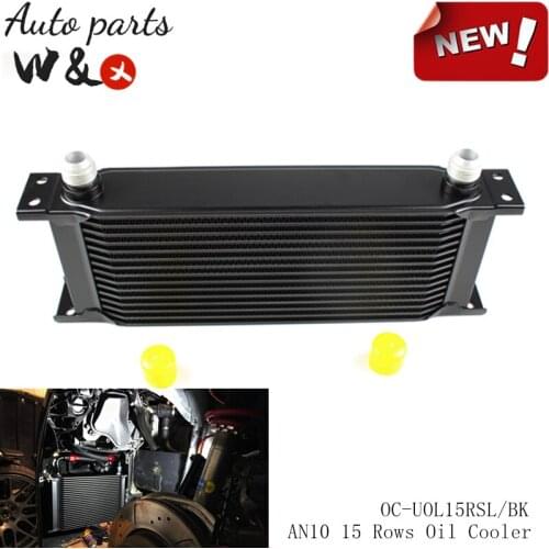 15 Rows Oil Cooler Universal AN10 15 Row T-6061 Engine Gearbox Oil Radiator Oil Cooler