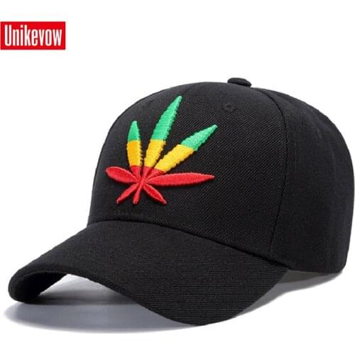 New High quality Solid color Baseball Cap Unisex Sports leisure hats leaf embroidery sport cap for men and women hip hop hats