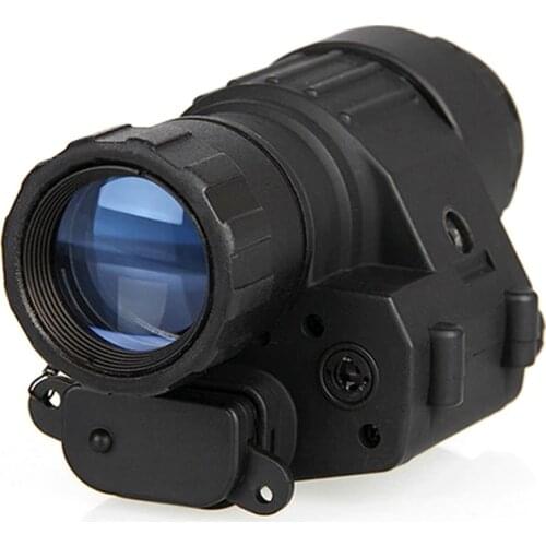 PVS14 Style Digital Tactical Night Vision Scope For Shooting Telescope Monocular Black