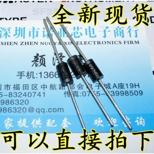 20pcs/lot SF38 DO-27 3A 1200V Express Recovery Diode New Spot