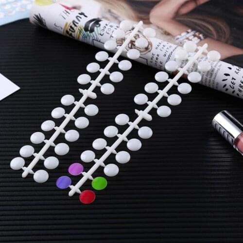 Nail Art Polish Palette Dot Flat Manicure Nail Color Card Nail Art UV Gel Polish Display Shelf False Nail Tips Manicure Tools