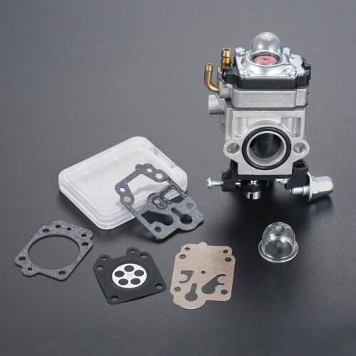 1set Grass Trimmer Carburetor with Repair Kits for DMP15 43CC 52CC CG430 CG520 BC430 BC520 Chinese Brush Cutter Garden Tools