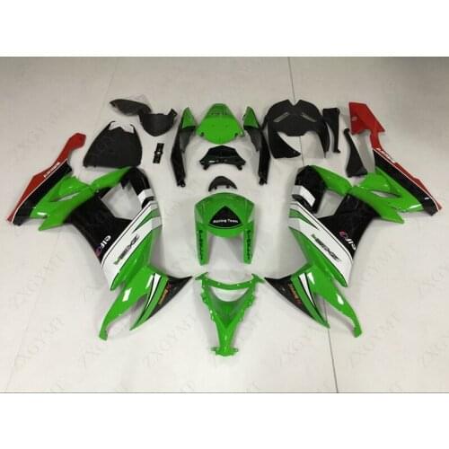 Body Kits ZX10r 2008 - 2010 Green Black White Bodywork ZX10r 2009 Body Kits Ninja ZX 10r 2008