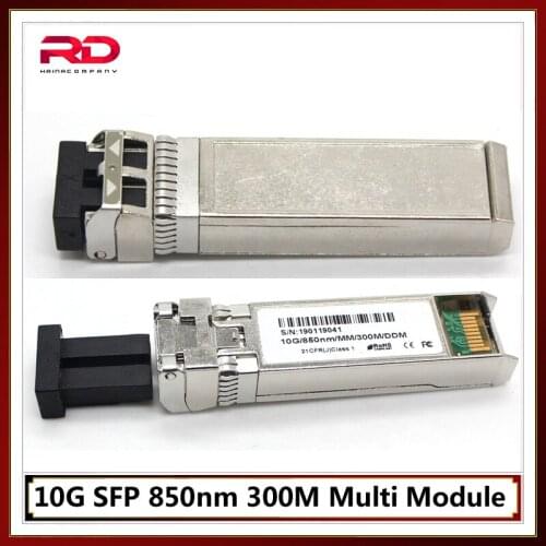 10G SFP module Multi mode 300SX DX SFP 850nm 300M DDM optical transceiver LC Optical Connector Duplex SFP-10G-SR fiber sfp