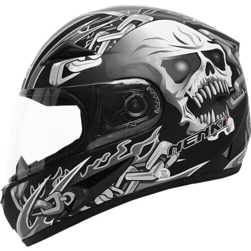 Motorcycle Helmet Men and Women Motorcycle Anti-fog Full Face Helmet Racing Motorcycle Electric Helmet Four Seasons General