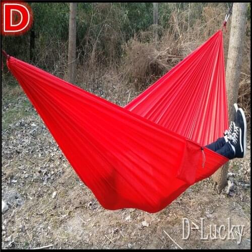 New Portable 300 kg Load-bearing Outdoor Garden Hammock Hang Bed Travel Camping Swing Survival Outdoor Sleeping Free Shipping