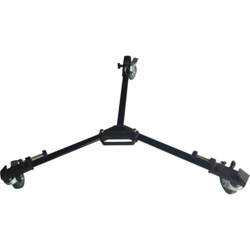 Photography Professional Heavy Duty Tripod Dolly with Rubber Wheels and Adjustable Leg Mounts for Canon Nikon Sony DSLR Cameras