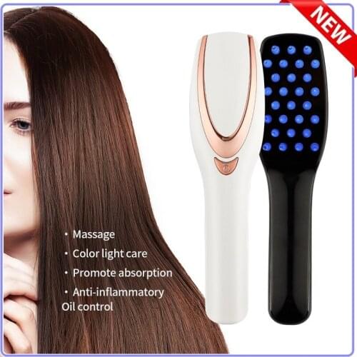 Hair Growth Care Treatment Laser Massage Comb Vibration Hair Comb Comb Hair Brush Grow Laser Hair Loss Therapy Massage Equipment