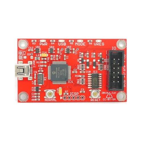 Bus pirate v4 JTAG debugger Bus Pirate V4.0 Universal Serial Interface Module USB 3.3-5V for Arduino DIY