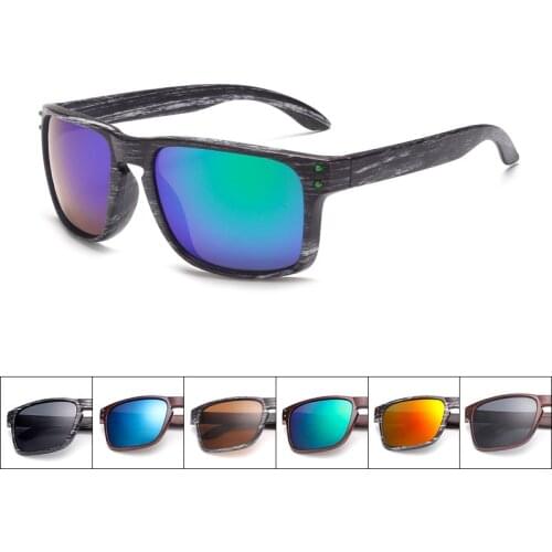 ASUOP new fashion mens sunglasses classic brand design imitation wood square ladies glasses UV400 retro driving goggles