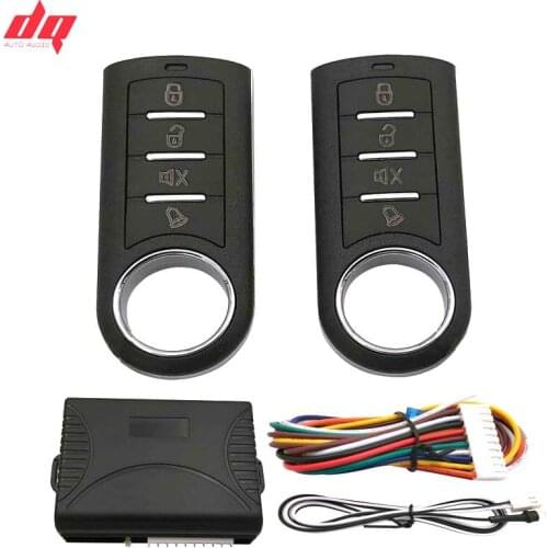 10P Universal Car Alarm System with Remote Control Auto Remote Central Kit Door Lock Locking System With Key Central Locking