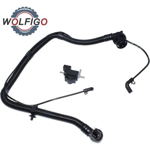 WOLFIGO PCV Positive Crankcase Ventilation Hose Tube Bypass Valve For Buick Encore Chevrolet Cruze Sonic Trax 55568267 25193343