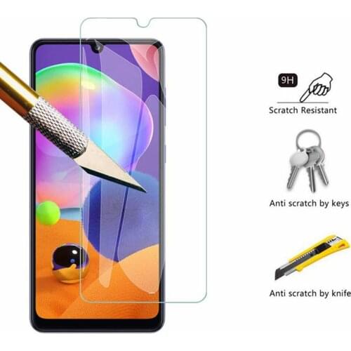 Tempered Glass For SAMSUNG Galaxy A31 A315F A315G A315DS Screen Protector Protective Film for Galaxy A 31 315 315F Glas Skla