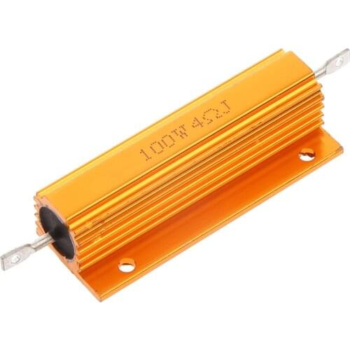 100w 4 Ohm Aluminum Housed Load Resistors Metal Shell Heatsink