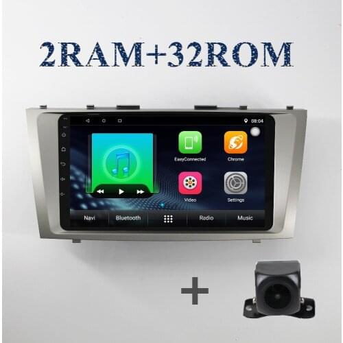 2 din Car Radio 9'' HD Android Multimedia Player for toyota Camry 2006\2007\2008\2009\2010\2011 with radio bluetooth WIFI