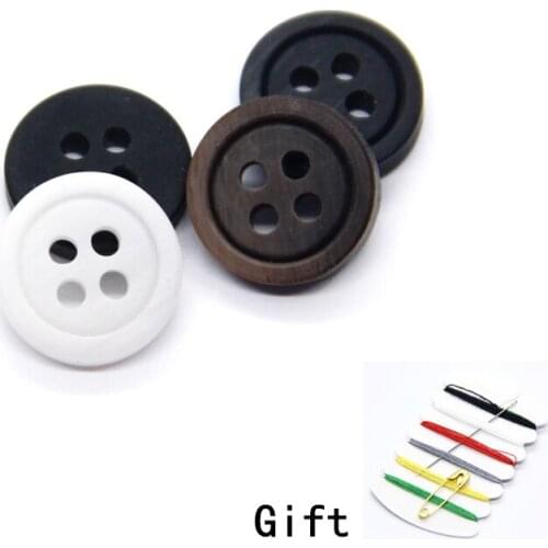30pcs 9/10/11mm Bread Shape Shirt Buttons For Clothing Women Kids Garment Decor Needlework Handmade DIY Accessories Wholesale
