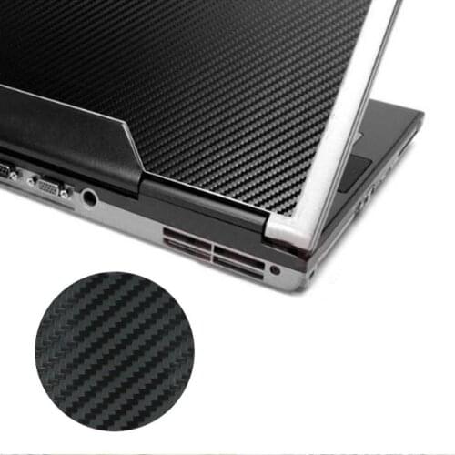 3D Carbon Fibre Skin Decal Wrap Sticker Case Cover For 17\" PC Laptop Notebook Y3ND