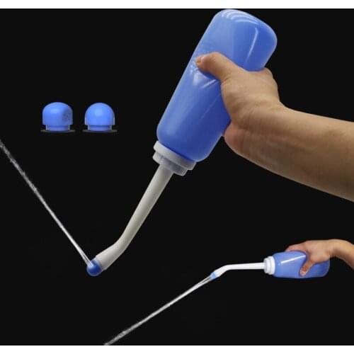 500ml Portable Travel Hand Held Bidet Sprayer Personal Cleaner Hygiene Bottle Spray Washing
