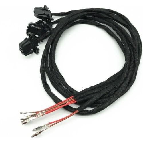 Car interior LED Welcome Door Light Cable Wiring Harness For VW Golf MK5 MK6 7 MK7 7.5 Jetta Passat B6 B7 B8 Tiguan Superb SEAT