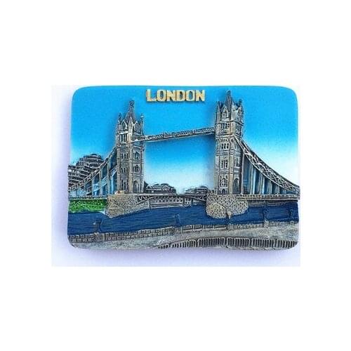 United Kingdom Travel resin refrigerator stickers
