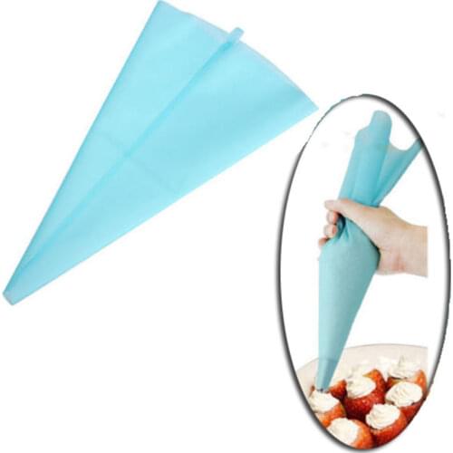 Eco-friendly Silicone Icing Piping Cream Pastry Bag Nozzle Set Cake Decorating Baking Tools