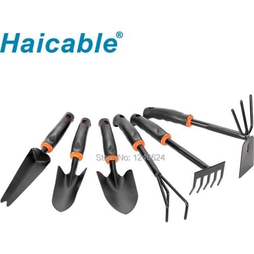GA-4 Professional Anti-Slip Grip Carbon Steel 5Pcs Mini Hand Garden Tools