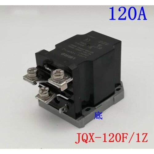Jqx-120f / 1z Will Electric Current 120a High-power 12v Relay 24v Ljqx - 60f 100a Of A