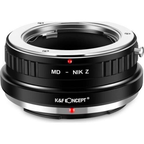 K&F Concept Lens Mount Adapter for Minolta MD MC Mount Lens to Nikon Z6 Z7 Camera