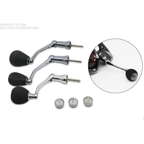 Reel Replacement Power Handle Fishing Reel Handle Knob Stainless Steel Handle Line Spool Saltwater Fishing Accessories