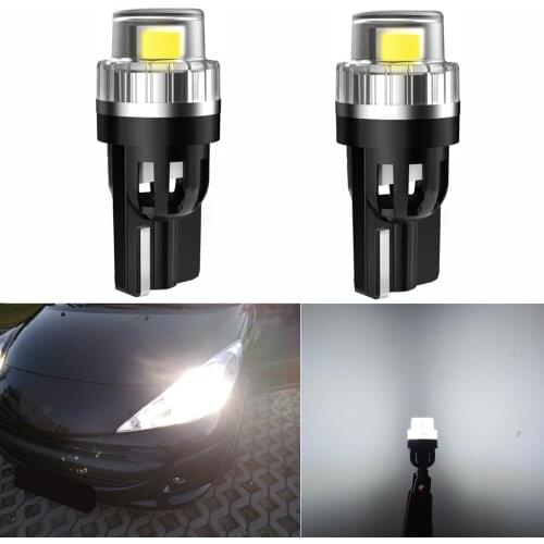 2x W5W LED T10 LED Bulbs Canbus For Car Parking Position Lights Interior Map Dome Light For Audi A3 8P A4 6B BMW E60 E90 E39 F10