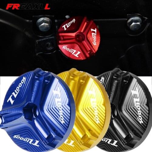 Motorcycle Engine Oil Drain Plug Sump Nut Cup Oil Fill Cap Cover TL1000S FOR SUZUKI TL1000S TL 1000S 1998-2004 2003 2002 2001