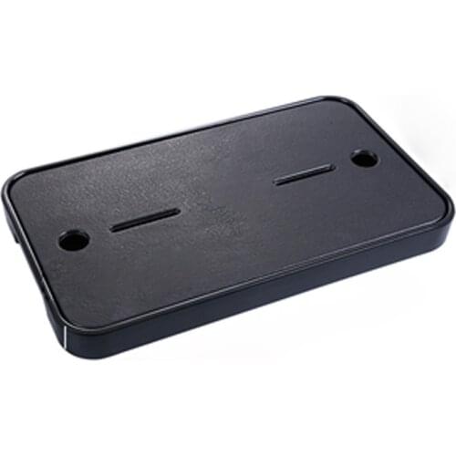 Melamine dry ice plate creative mood dishes smoked belly plate sashimi plate hotel restaurant beef roll hot pot tableware