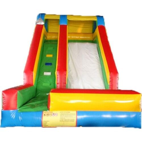 Commercial grade PVC inflatable land slide for sale/outdoor playround inflatable slide