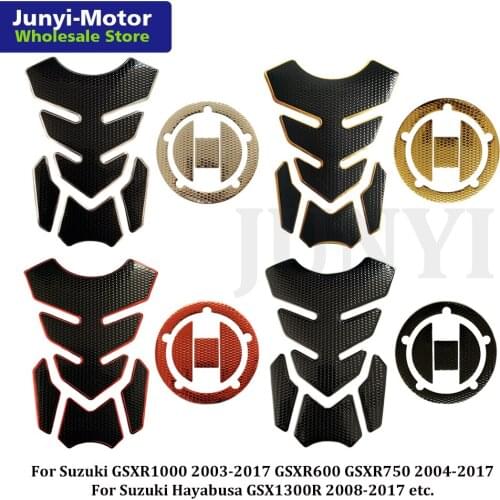Fuel Tank Pad Gas Cap Cover Sticker Decal For Suzuki GSXR600 GSXR750 2004-2017 GSXR1000 2003-2017 GSX1300R 2008-2017 Motorcycle