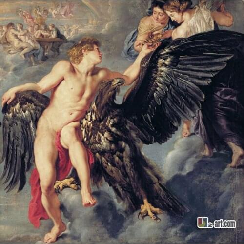 Canvas Prints ( Peter Paul Rubens Ganymed ) home decorate canvas printed art Wall